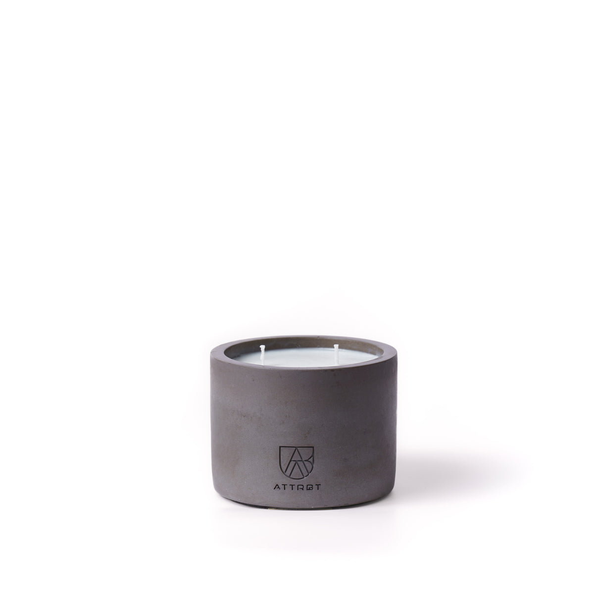 mineral. concrete candle