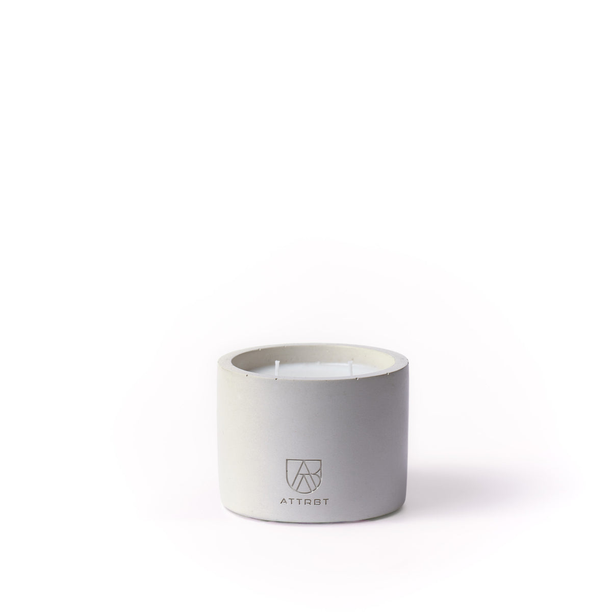 element. concrete candle